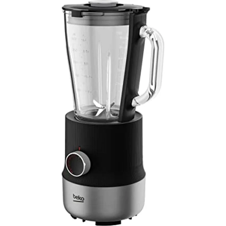 Beko TBN 81808 BX Standmixer, 800 Watt, 1,75 Liter, Ice Crusher, Turbotaste, 6 Geschwindigkeitsstufen, schwarz – Bild 4