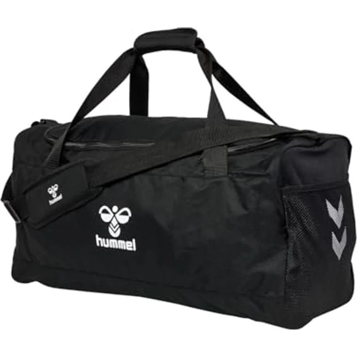 Hummel Hmlcore Sporttasche für Erwachsene, Schlupfdesign, schwarz – Bild 1