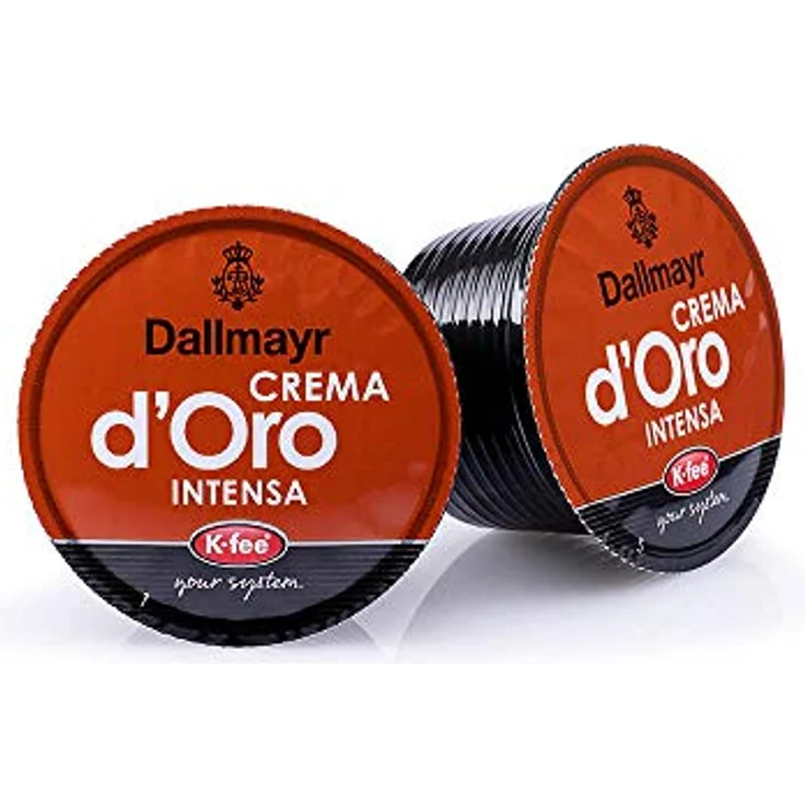 K-Fee Dallmayr Crema dOro Intensa, Kaffee, Lungo, Röstkaffee, Arabica Kaffee, Kaffeekapseln, 16 Kapseln, 700807 – Bild 2