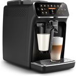 Philips 4300 series EP4341/51, Espressomaschine, 1,8 l, Kaffeebohnen, Gemahlener Kaffee, Eingebautes Mahlwerk, 1500 W, Schwarz
