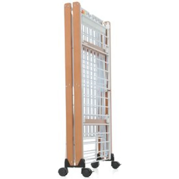 Foppapedretti Gulliver Faltwäscheständer, 105 x 80 x 174 cm, Holz, Walnuss – Bild 4