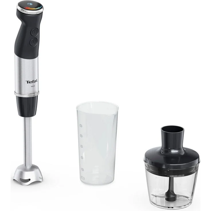 Tefal Stabmixer HB6728, Quickchef+ Stabmixer, 1000 W, Powelix Klingen-Technologie, schnelles Mixen – Bild 1
