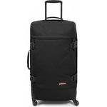 EASTPAK TRANS4 M Koffer, 27 L - Black (Schwarz) - Koffer mit 360°-Rollsystem und Zweistöckigem Fach