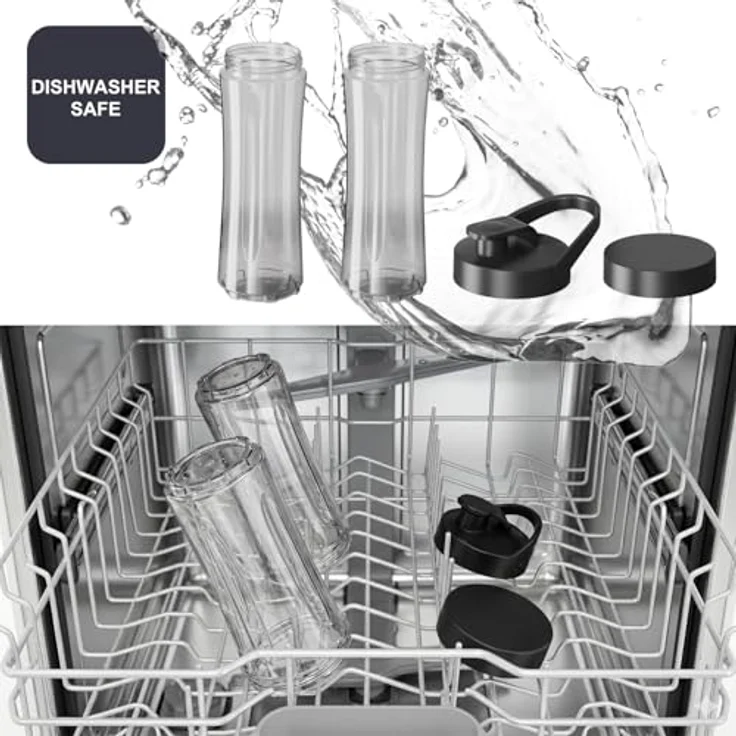 Black & Decker Bxjb12004e, Standmixer in Silber mit EU Plug 220V – Bild 7