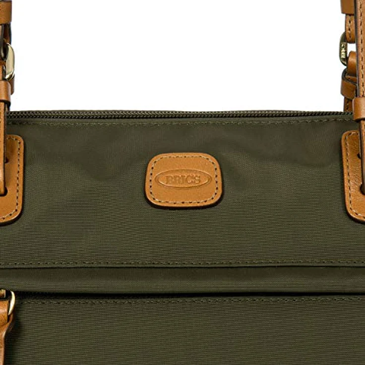 Brics X-BAG SHOPPINGBAG, Handtasche und Einkaufstasche mit A4-Hauptfach und Reißverschlussetui, Grün – Bild 6