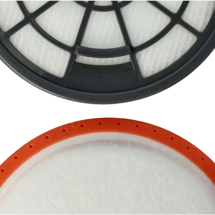 Vhbw Filter-Set kompatibel mit Dirt Devil DD2720, DD2720-1, DD2720-0, DD2720-2, DD2720-3, 4x Filter (2x Abluftfilter weiß/grau, 1x Motorschutzfilter weiß/orange) – Bild 5