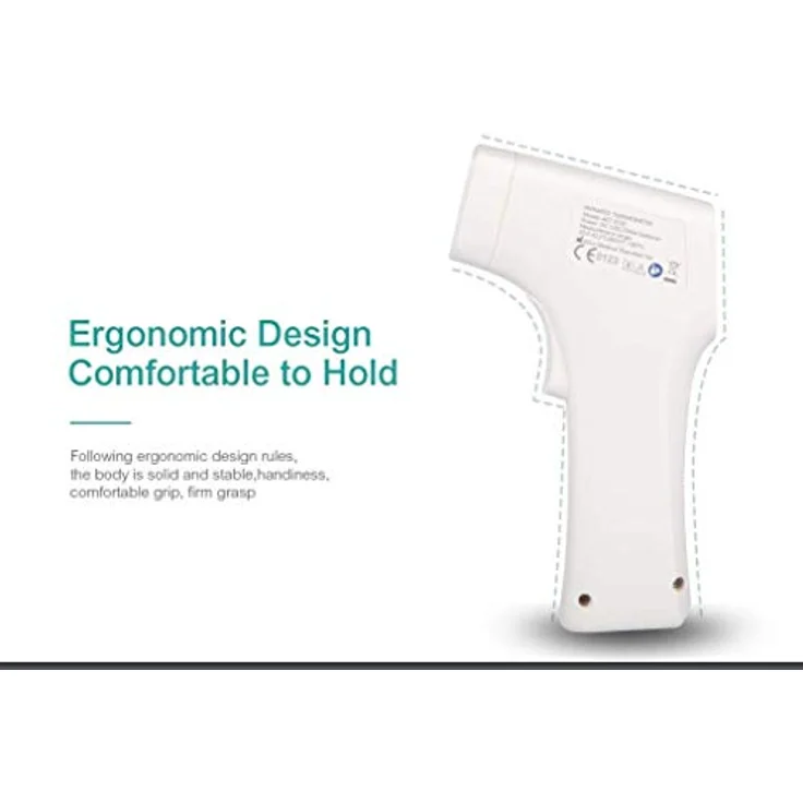 Orno BBLOVE AET-R1B1, Infrarot Fieberthermometer, berührungslos, 1 Sekunde Messzeit, LED Bildschirm, 32 Speicherungen – Bild 3