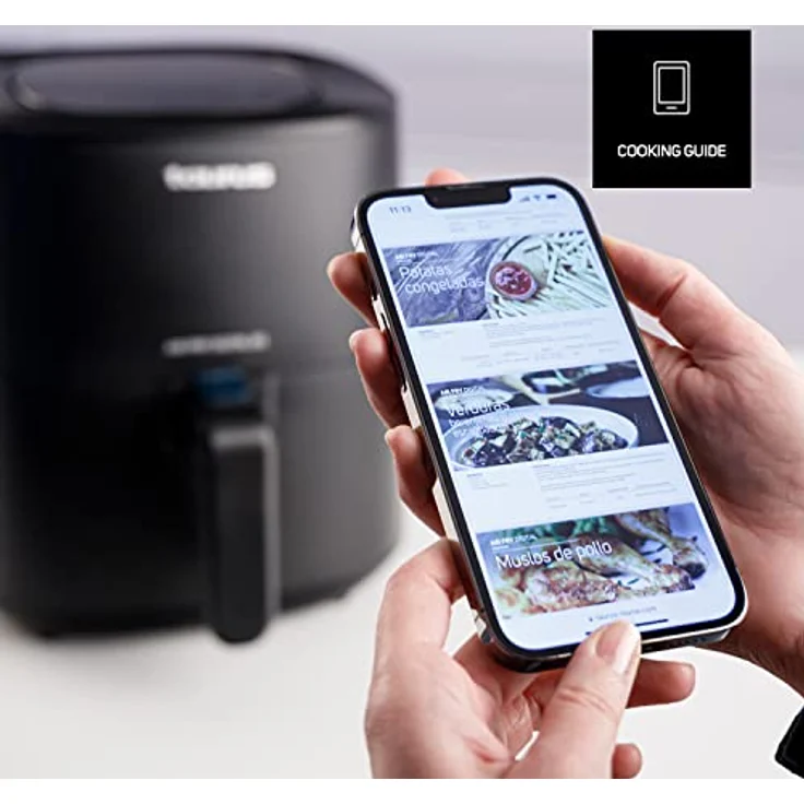 Taurus 973979000 AF1701D Amazing Heißluftfritteuse, Stainless Steel, Schwarz – Bild 4