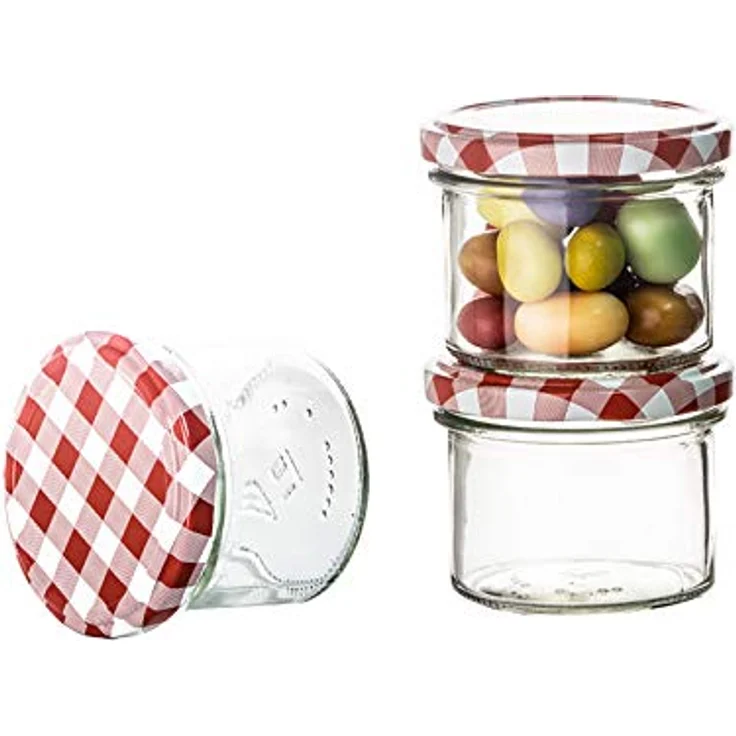 25er Set Marmeladenglas 125 ml Sturzglas Einmachglas Einweckglas To 66 – Bild 5