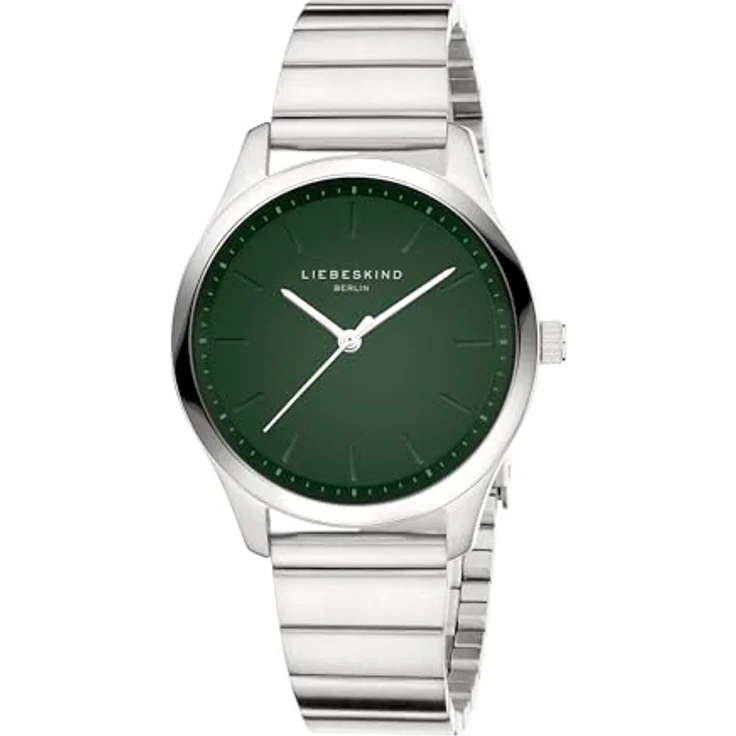 Liebeskind Berlin Armbanduhr LT-0448-MQ Silber, Edelstahlgehäuse, hochwertiges Edelstahlband, 33 mm Durchmesser – Bild 2