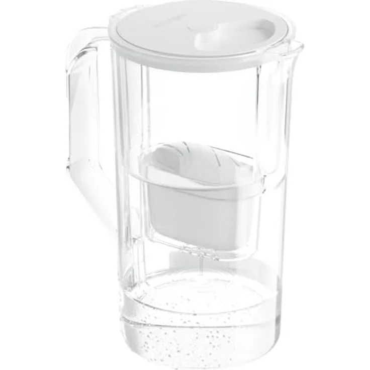 Wessper AquaClassic Basic 2.5L Wasserfilterkanne, weiß - Reduzierung von Kalk, Chlor | Inklusive 1 Wasserfilterkanne + Wasserfilter-Kartusche – Bild 2