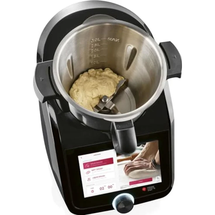 SilverCrest Monsieur Cuisine smart, Küchenmaschine mit 16 Funktionen, integrierter Küchenwaage und WLAN-Funktion, 1.050 Watt – Bild 3