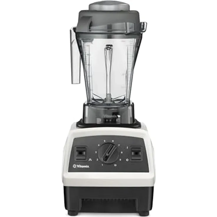 Vitamix E310 Explorian Mixer, 1,4-Liter BPA-freier Behälter, variable Geschwindigkeitsregelung, selbstreinigend, weiß