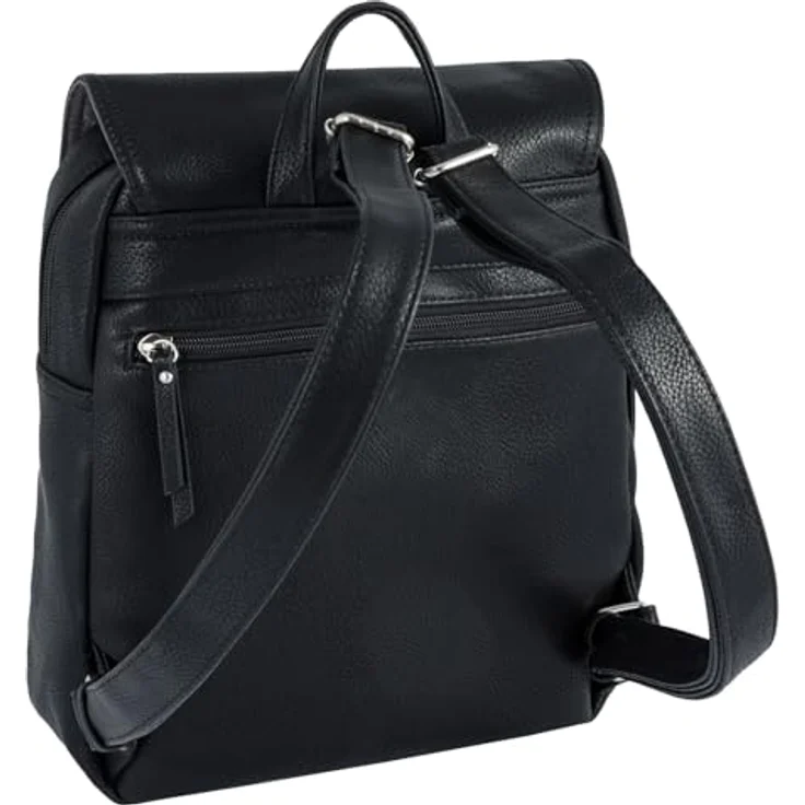Gabor Mina City Rucksack 21 cm, schwarz, 100% Polyurethan, 21 x 10 x 26 cm – Bild 2