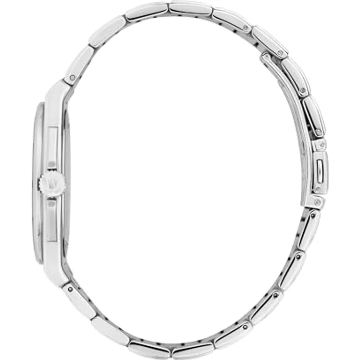 Maserati Speed Slim Herrenuhr, Analog, 40 mm, Zeit- und Datumsanzeige, Silber/Dunkelblau, Wasserdicht bis 5 ATM – Bild 2