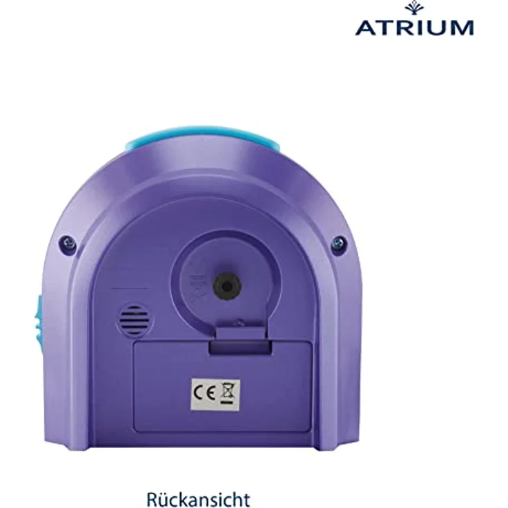 Atrium Kinderwecker A921-8, Lernwecker für Kinder mit fröhlichem Design, ideal als Geschenk zur Einschulung, für das Kinderzimmer – Bild 4