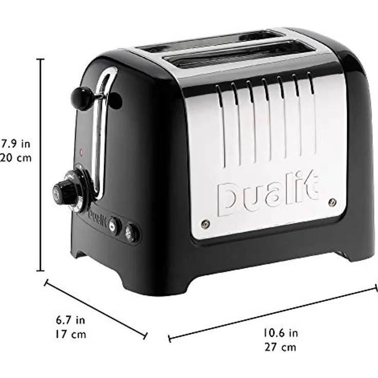 Dualit 26225 2 Scheiben Lite Toaster gloss, schwarz – Bild 5