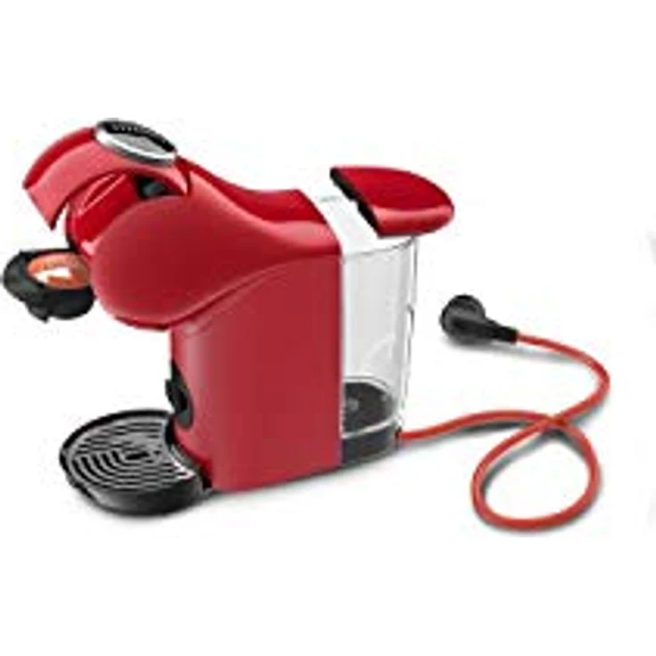 KRUPS Genio S Plus, Espressomaschine mit BooFunction XL für heiße und kalte Getränke, Entkalkungsanzeige, rot, YY4444FD – Bild 5