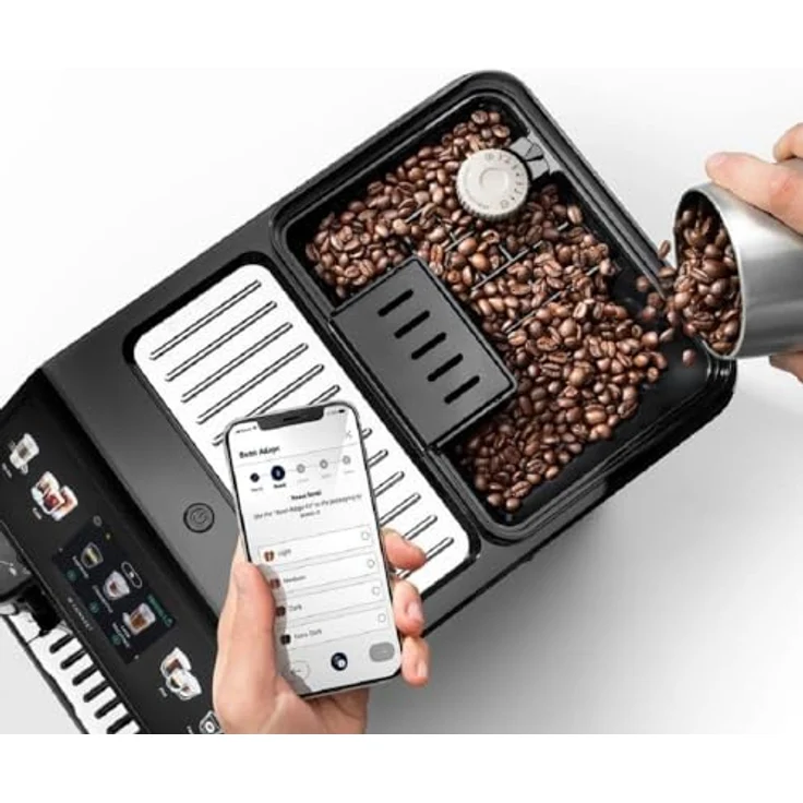 De'Longhi COFFEE MACHINE DELONGHI ECAM450.65.S, Kaffeevollautomat, Silber – Bild 4