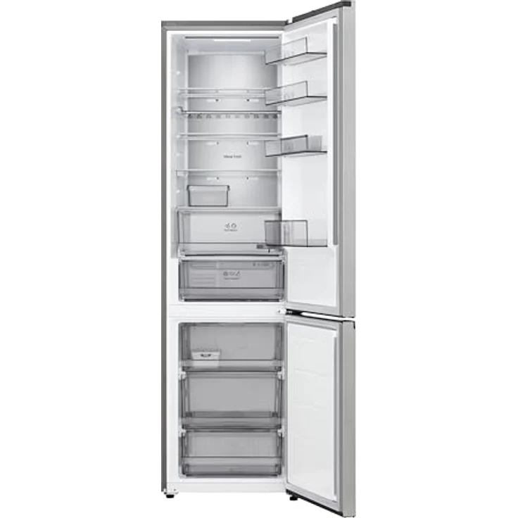 LG GBBS524APY, 375 l NoFrost Kühlschrank mit wechselbarem Türanschlag, Energieeffizienzklasse A, Silber – Bild 2