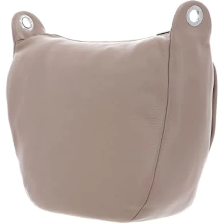 Mandarina Duck Mellow Leather Crossbody FZT59, Beuteltasche aus hochwertigem Rindleder mit A4-tauglichem Hauptfach und 5 Fächern, nude – Bild 4