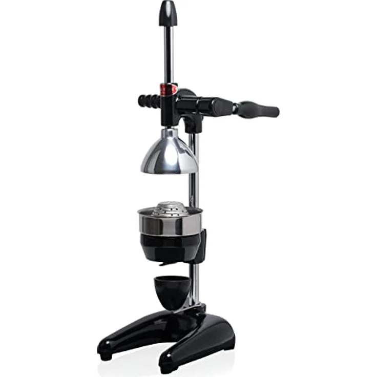 CanCan Professionelle Hand Saftpresse Zitruspresse Orangenpresse Granatapfelpresse Fruchtpresse Schwarz – Bild 1
