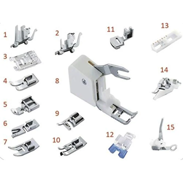 Gritzner Nähmaschine GRITZNER Tipmatic 6122 DFT, mechanische Nähmaschine mit doppeltem Stofftransport, schwenkbarem Freiarm, 64 Stichoptionen – Bild 2