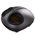 NAIPO Fußmassagegerät, Shiatsu Fussmassage mit Wärmefunktion, Luftkompression, SCHWARZ