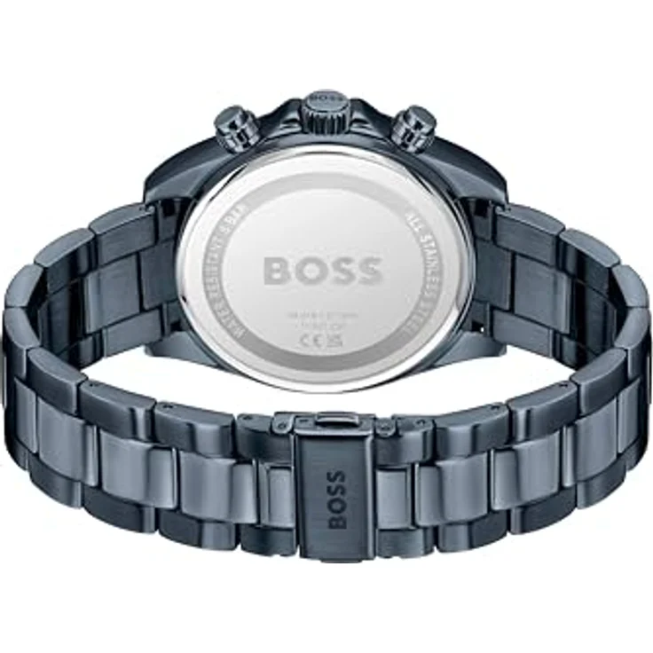 BOSS Chronograph HERO 2.0 1514270, Quarzuhr mit Edelstahlarmband, analog, Tagesanzeige, Herrenuhr – Bild 3