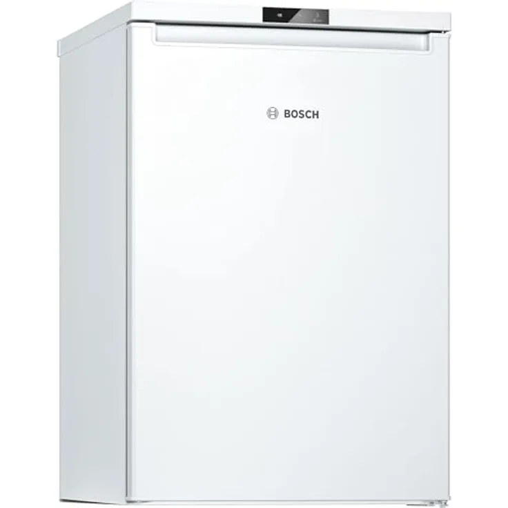Bosch GTV15NWEB Serie 2 Mini-Gefrierschrank, 83 L, Super Gefrieren, Tür-Alarm, elektrische Temperatursteuerung, Weiß