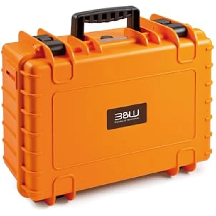 B&W International B&W Transportkoffer Outdoor Typ 5000 - Orange - wasserdicht nach IP67 Zertifizierung, staubdicht, bruchsicher und unverwüstlich – Bild 2