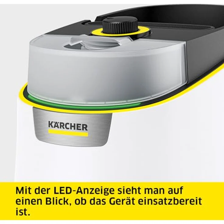 Kärcher Dampfreiniger SC 4 Deluxe Iron, Dampfdruck: 4,0 bar, Aufheizzeit: 3 min., Fläche: ca. 130 m², Tank: 0,5 l + 1,3 l, inkl. Bodenreinigungsset EasyFix, Düsen und Dampfdruck-Bügeleisen - Preisvergleich – Bild 4