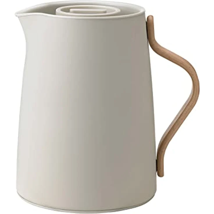 Isolierkanne, Tee - 1 l. Emma Soft sand Stelton – Bild 2