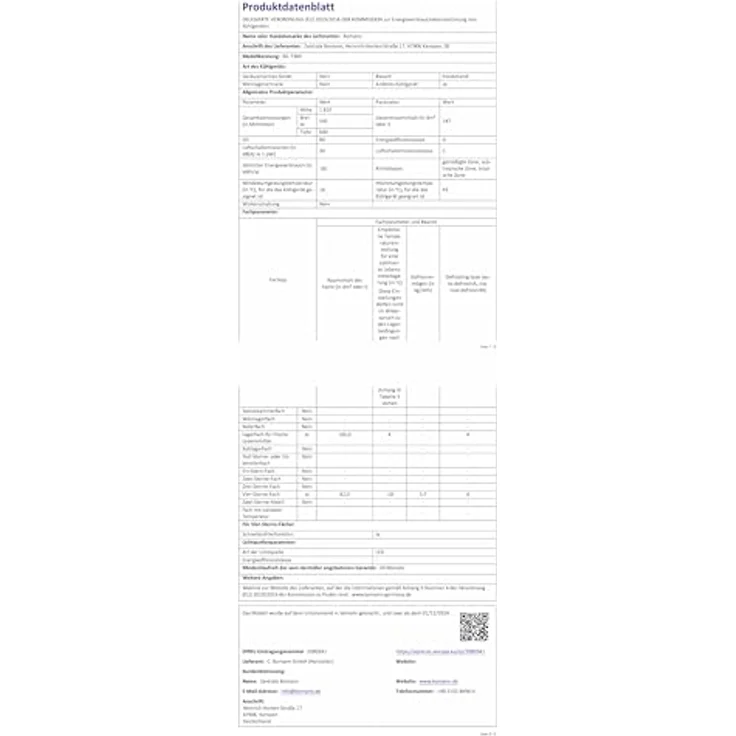 Bomann® Kühl-Gefrierkombination KG 7360 inox | 181cm, 247L | No-Frost Gefrierteil, MultiAirflow – Bild 2