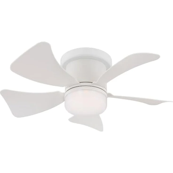 GLOBO Deckenventilator mit LED-Beleuchtung, Fernbedienung, Timer & CCT-Funktion, 10W 750lm, warmweiß-kaltweiß, weiß, D 40,6 cm – Bild 3