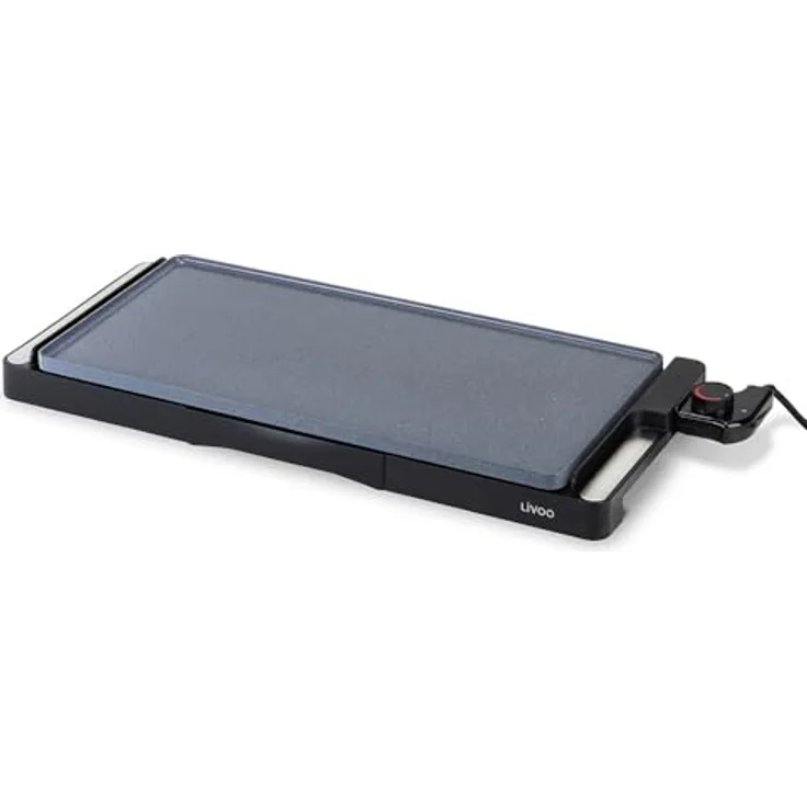 LIVOO Raclette und Fondue-Set Grillpfanne, steckbares Produkt ideal für gesellige Abende