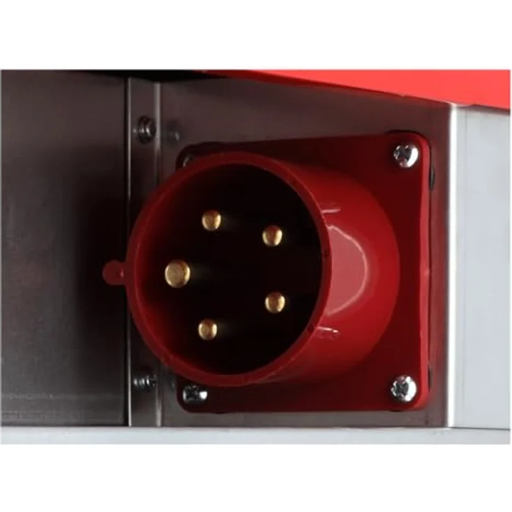 Dedra DED9925, Elektrische Heizung 15kW, roter Konvektor-Raumheizer für Räume bis 150 m², 3 Phasen – Bild 8
