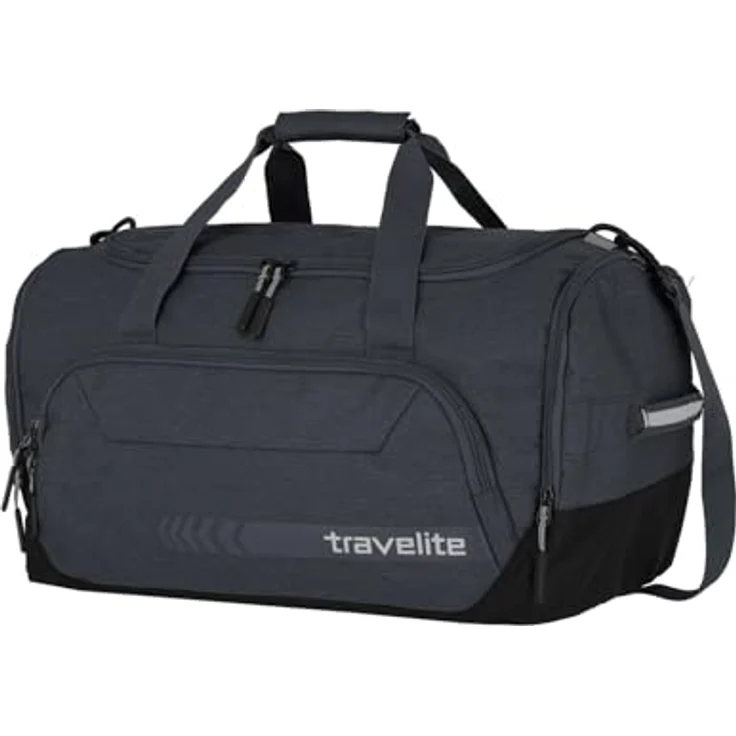 Travelite Kick Off Weekender Reisetasche M 50 cm, dunkel anthrazit, 100% Polyester, 50 x 29 x 30 cm – Bild 4