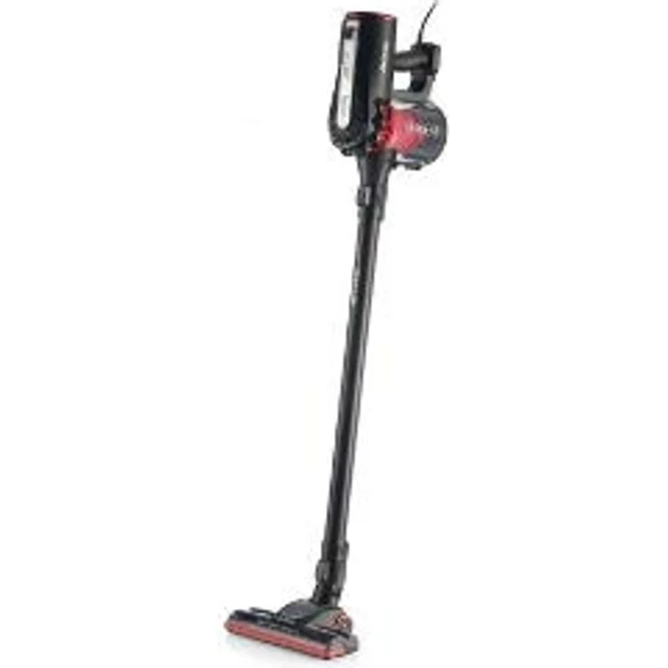 Ariete 2759 Handy Force RBT, 2-in-1-Elektrobesen mit Kabel, Staubsauger und Krümelsauger, HEPA-Filter, Zyklontechnolgoie, ohne Beutel, motorisierte Bürste, 600 W, Rot-Schwarz – Bild 4