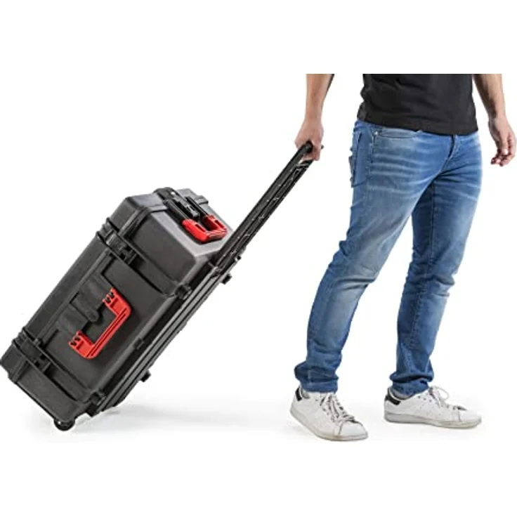Parat PROTECT-LINE PROTECT 71-F Roll Transportkoffer, wasserdicht und extrem robust, inkl. Schaumeinlage für Messgeräte und Maschinen – Bild 5