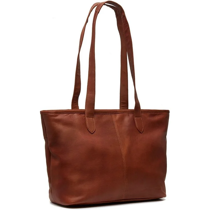 The Chesterfield Brand Shopper Monza, Leder mit Laptopfach, schlichtes Design