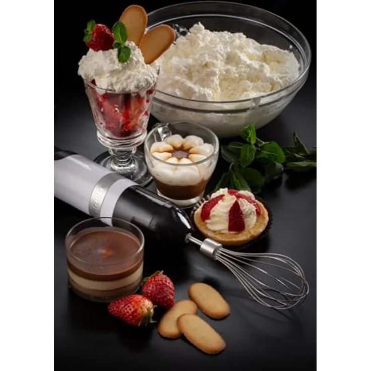 Ariete 0602/01 0,7 l Pürierstab 1000 W Weiß, leistungsstarker Stabmixer mit Edelstahlmesser – Bild 6