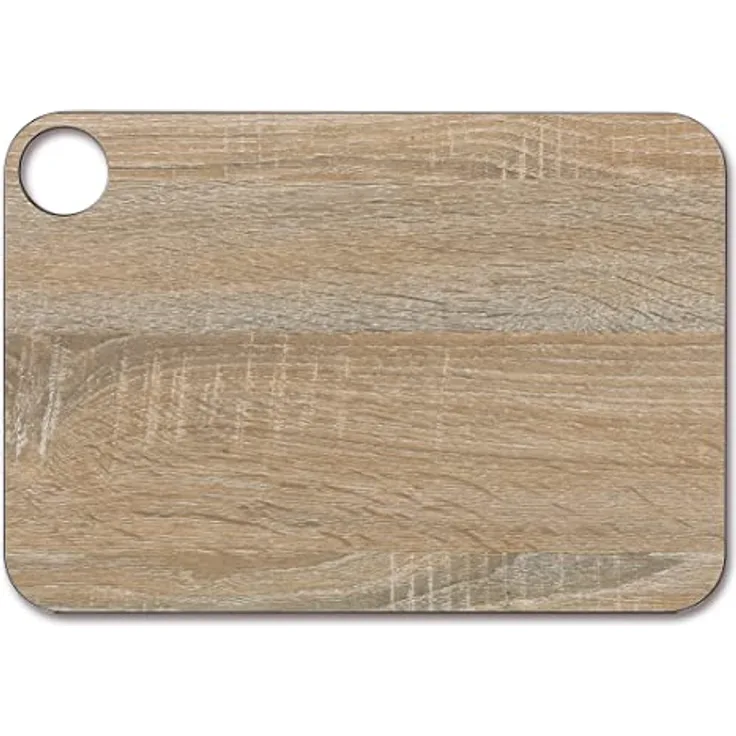 Arcos 708100 Schneidbrett, Harz und Zellulose Fiber, 33 x 23 cm, Braun