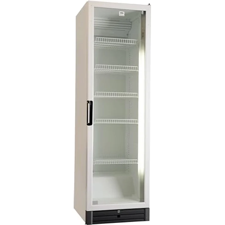 Beko ADN 221/2 BP, Kühlschrank mit 480 Litern Bruttoinhalt, mechanischer Steuerung und verschließbarer Glastür, weiß – Bild 2