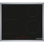 Bosch PVS645HB1E Serie 6 Smartes Induktionskochfeld (autark), 60 cm breit, Kombination zweier Kochzoen, Umlaufender Rahmen, Kochfeldbasierte Haubensteuerung, schnelleres Kochen