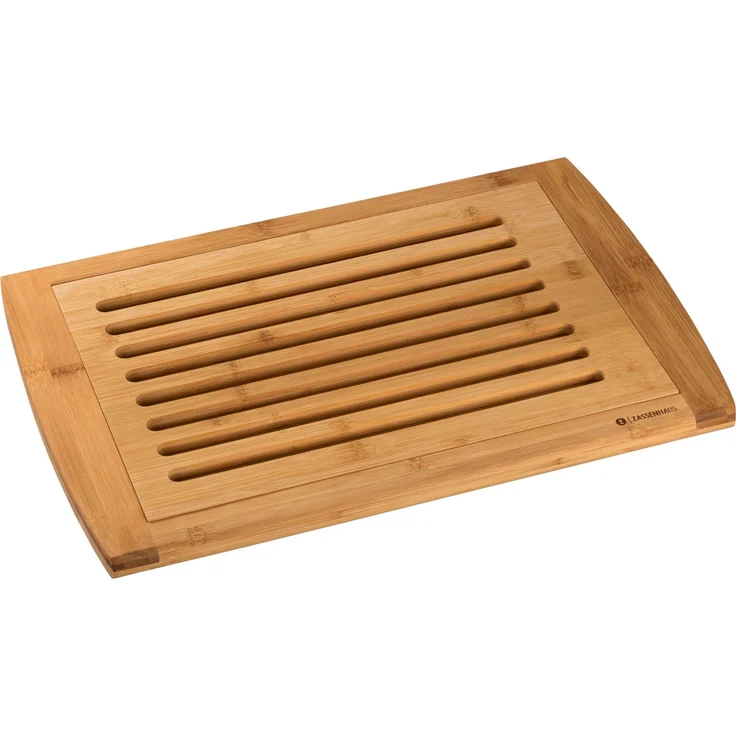 Zassenhaus Brotschneidebrett Bambus 42x28x2cm, Schneidebrett, Braun