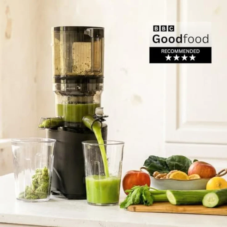 Kuvings AUTO9 HANDS-FREE SLOW JUICER (KHS-975SE), 2-in-1 Entsafter mit 2 L Auto-Hopper und BPA-freien Materialien, 200 W – Bild 9