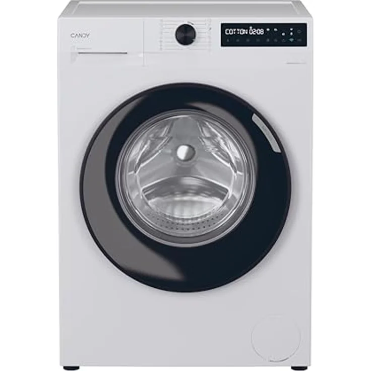 Candy BR 48B6-S, Frontlader Waschmaschine mit 8 kg Kapazität, 1400 U/min, Energieeffizienzklasse A, mit Express- und Hygiene-Programmen, EU Plug 220V – Bild 1