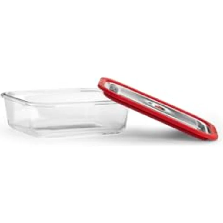 Magic vac Free-Backform aus Borosilikatglas, Stahl und Silikon, kompatibel mit Vakuumiergeräten – Bild 4