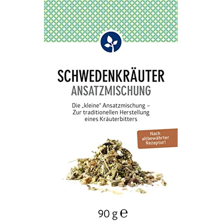 aleavedis Schwedenkräuter Ansatzmischung, 90 g Pulver für die Herstellung eines traditionellen Kräuterbitters – Bild 2